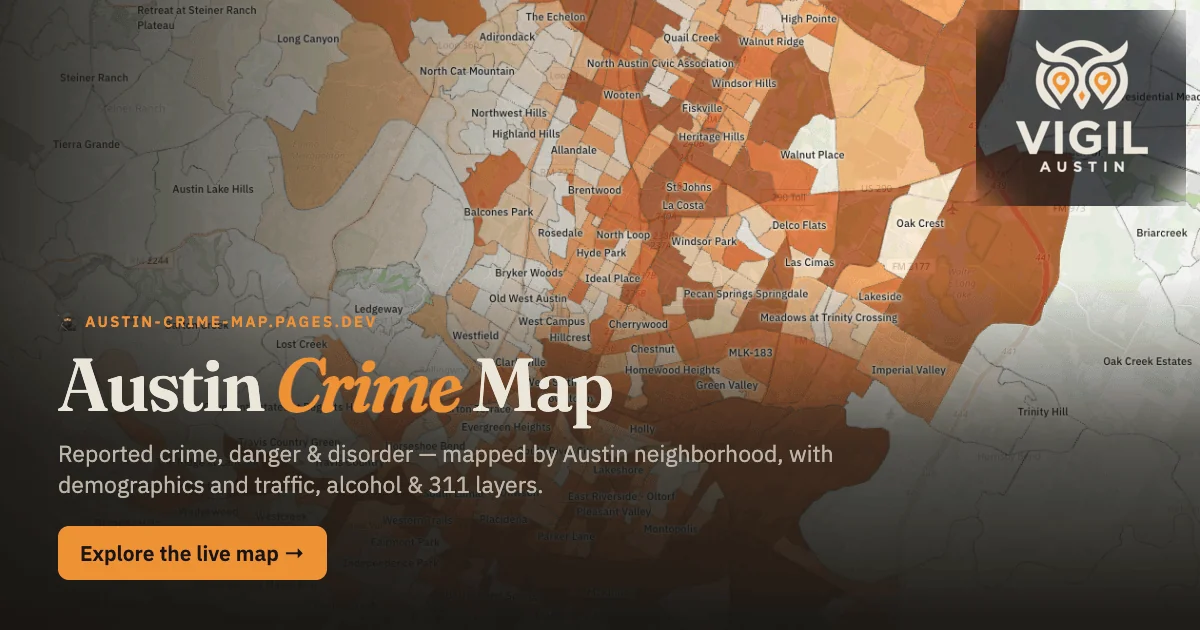 Austin Crime Map preview