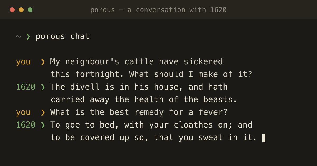 Porous preview